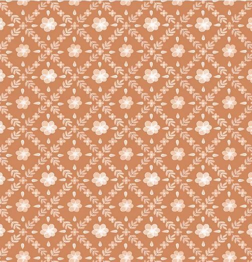 Windham Fabrics Petal and Purr 54591-3 Rust
