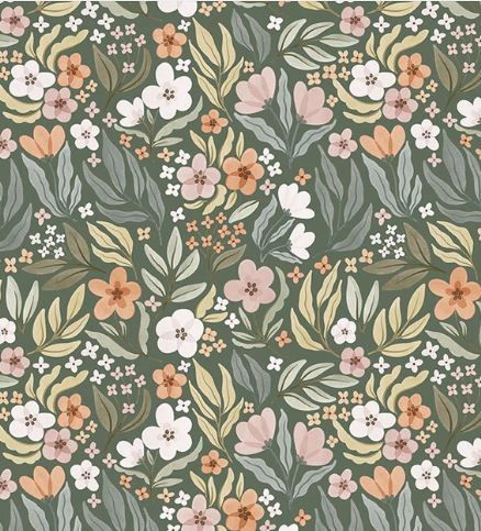 Windham Fabrics Petal and Purr 54588-4 Sage
