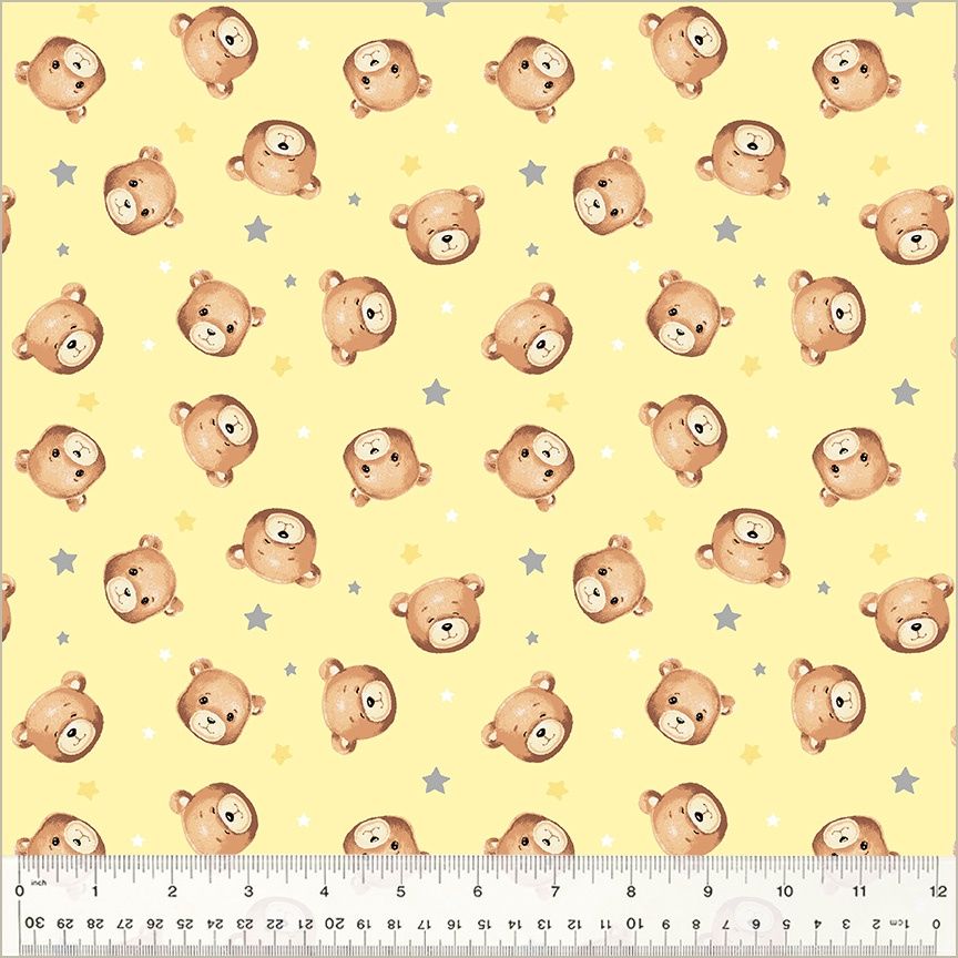 Windham Fabrics Sweet Dreams 53873-4 Pale Yellow