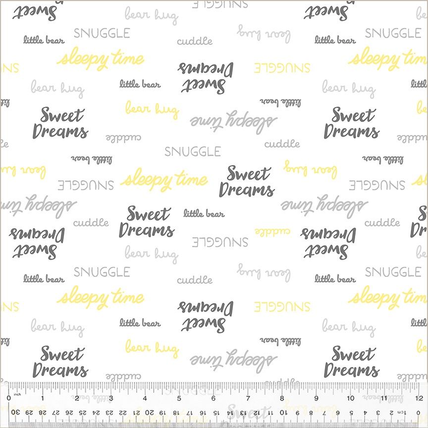 Windham Fabrics Sweet Dreams 53875-5 White