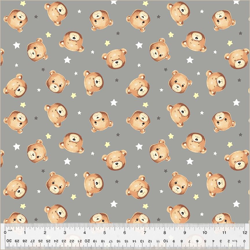 Windham Fabrics Sweet Dreams 53873-3 Grey