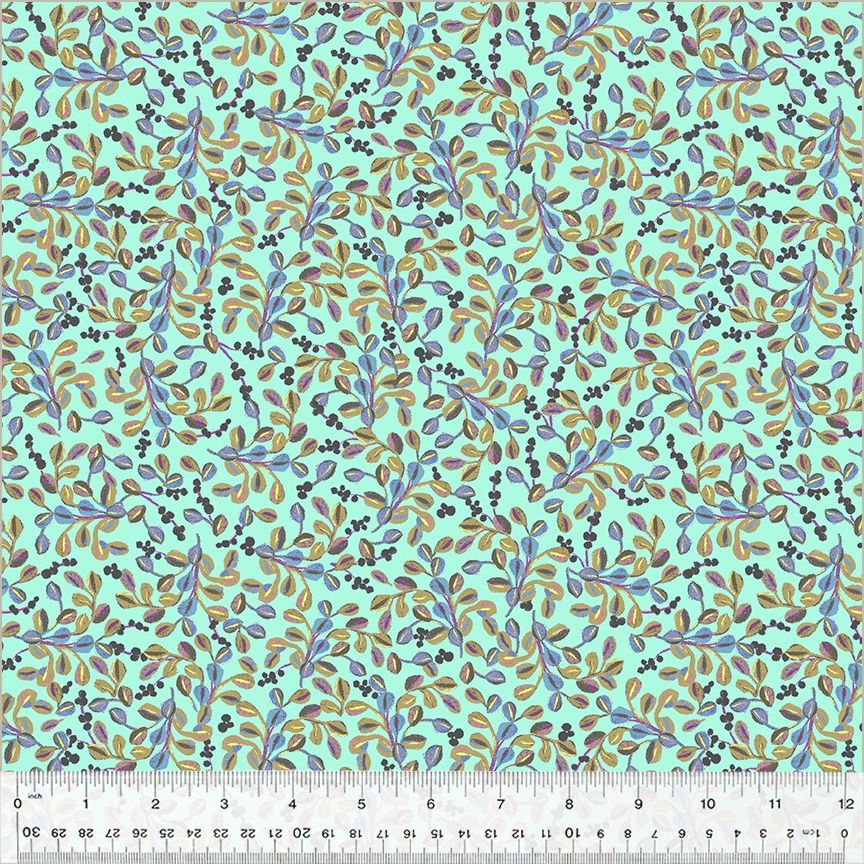 Windham Fabrics Tea Cup 54218-8 Celeste