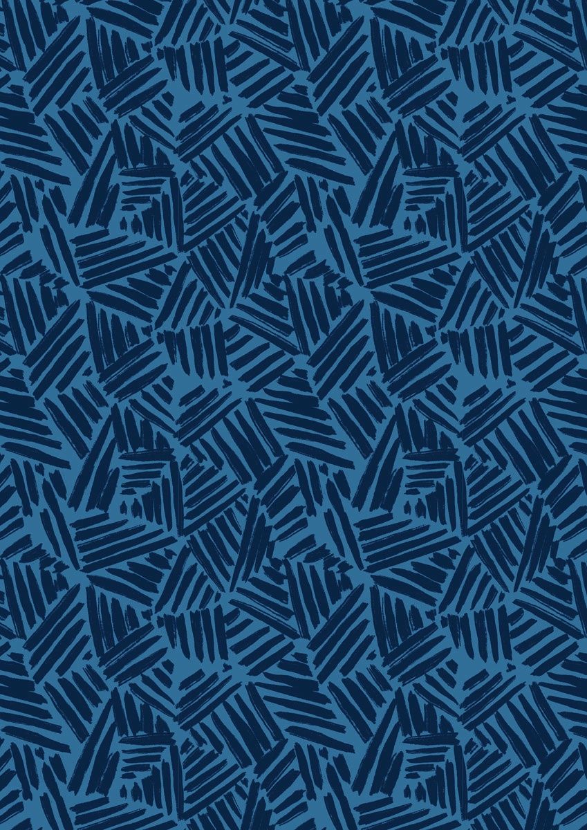 Lewis &amp; Irene Hajime SH10 Brushstrokes Dark Blue