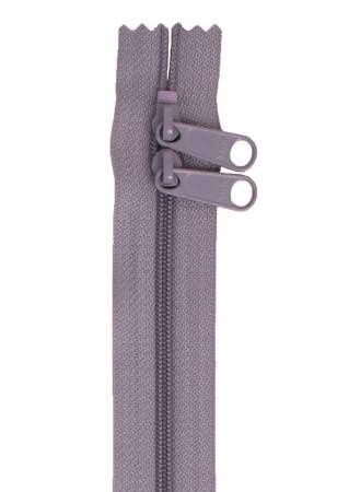 ByAnnie Handbag Zipper 30&quot; Dbl Slide ZIP30-115 Gunmetal Gray