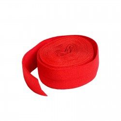 ByAnnie Fold-Over Elastic 3/4&quot; x 2yds SUP211-2-ATM Atom Red