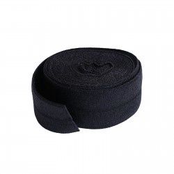 ByAnnie Fold-Over Elastic 3/4&quot; x 2yds SUP211-2-BLA Black