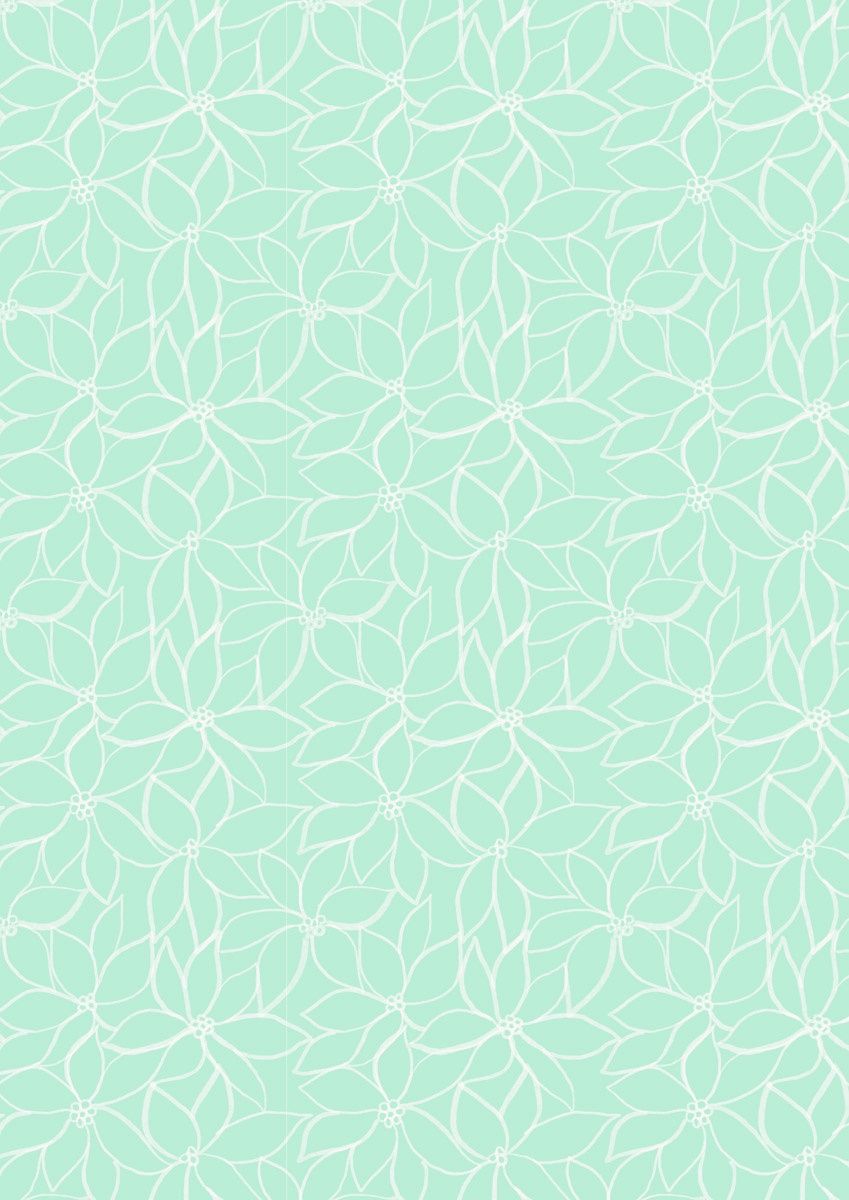 Lewis &amp; Irene Hajime SH16 Linear Flower Light Blue