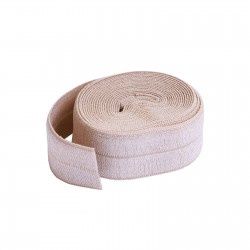 ByAnnie Fold-Over Elastic 3/4&quot; x 2 yds SUP211-2 Natural