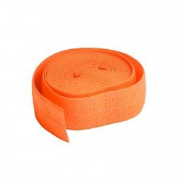 ByAnnie Fold-over Elastic 3/4&quot; x 2 yds SUP211-2-PMP Pumpkin
