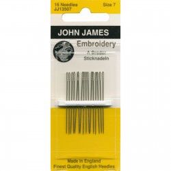 John James Embroidery / Crewel Needles Size 7 JJ135-07