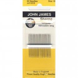 John James Sharps Needle Size 10 JJ110-10