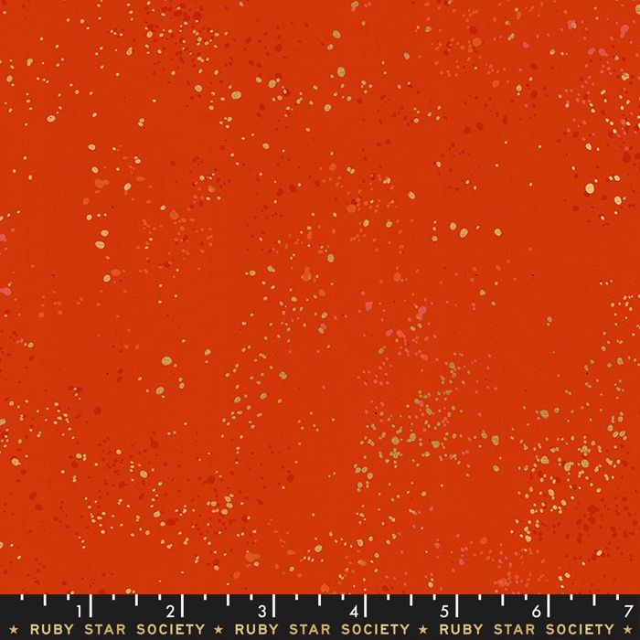 Ruby Star Society Speckled Metallic RS5027 35M Warm Red