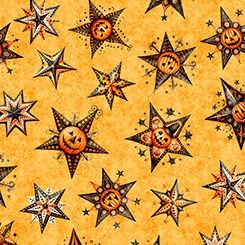 QT Fabrics Jeepers Creepers 31012 O Orange