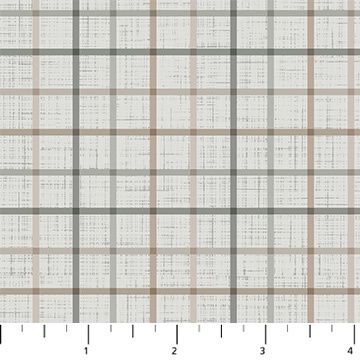FIGO Fabrics Grassland RC90923-90 Gray Multi