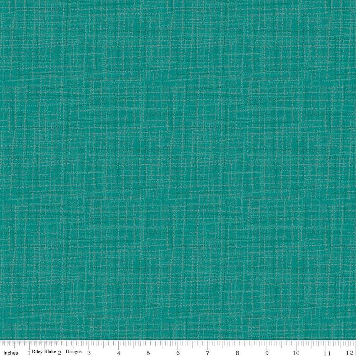 Riley Blake Designs Grasscloth Cottons C780  Teal