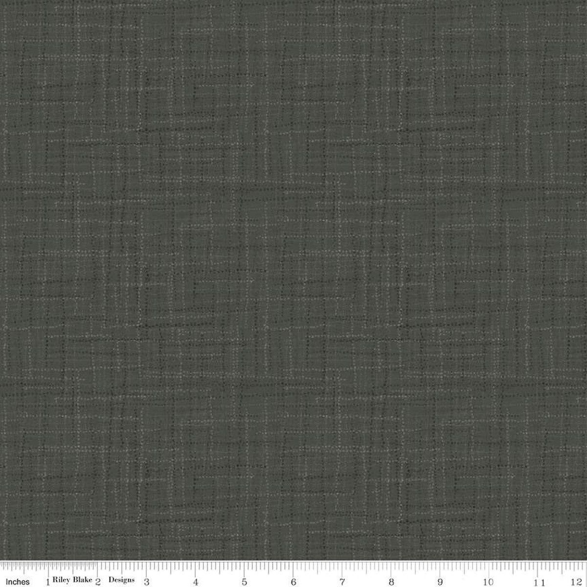 Riley Blake Designs Grasscloth Cottons C780 Charcoal