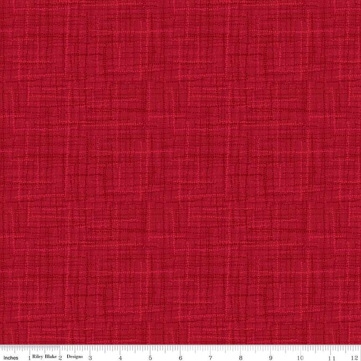 Riley Blake Designs Grasscloth Cottons C780 Cranberry