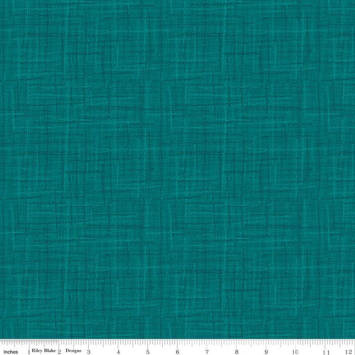 Riley Blake Designs Grasscloth Cottons C780 Dark Teal