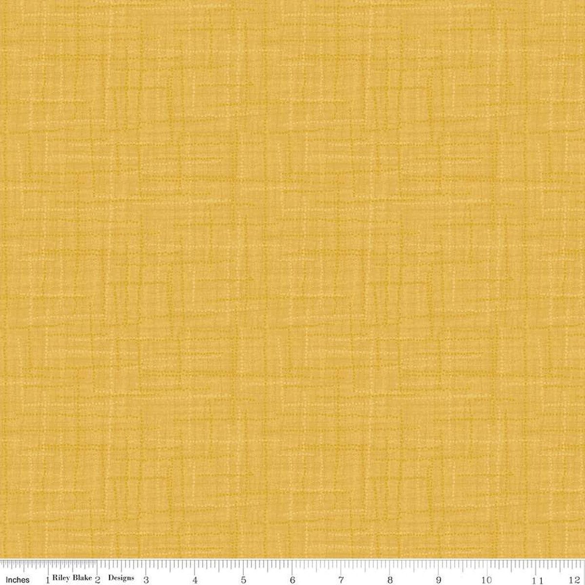 Riley Blake Designs Grasscloth Cottons C780 Yellow