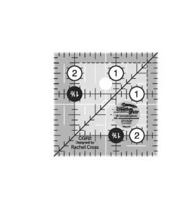 Creative Grids  2.5&quot; Square Ruler CGR2