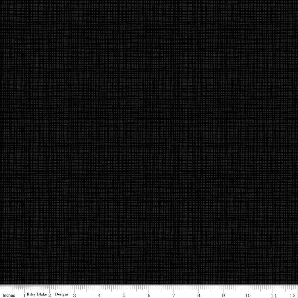 Riley Blake Designs Texture in Color C610 Black