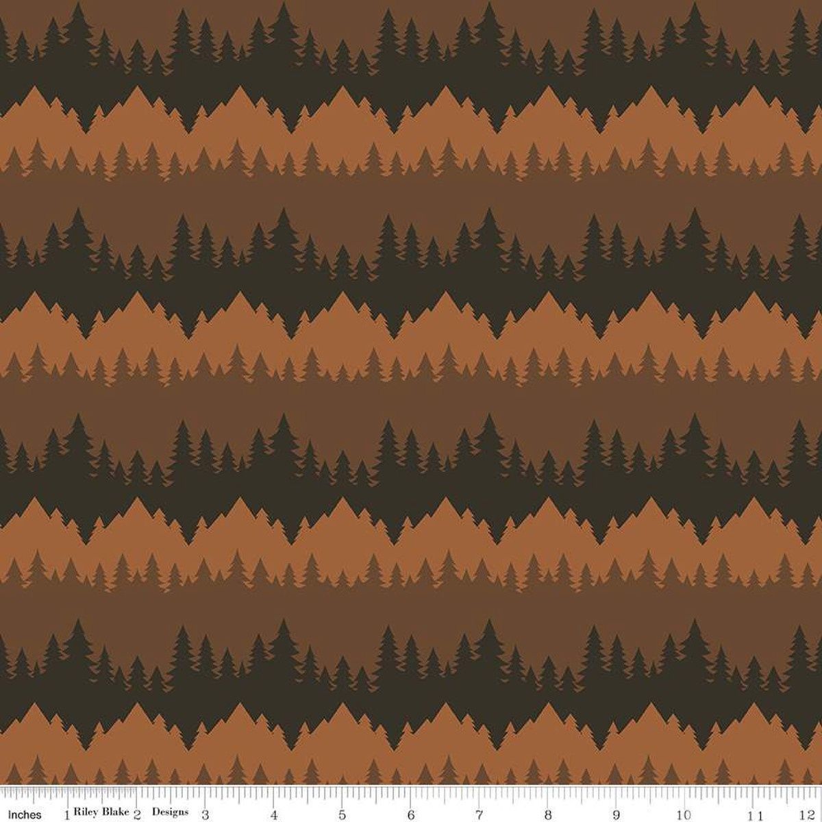 Riley Blake Designs Only You C14642 Brown