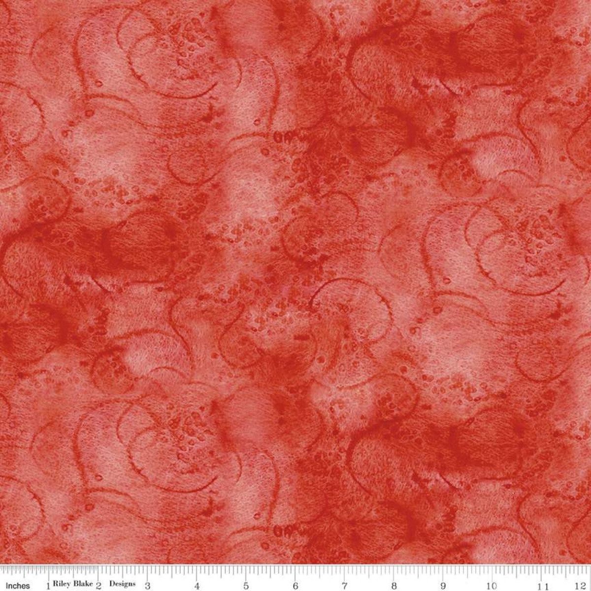 Riley Blake Designs Painter&#39;s Watercolor Swirl C680-Berry