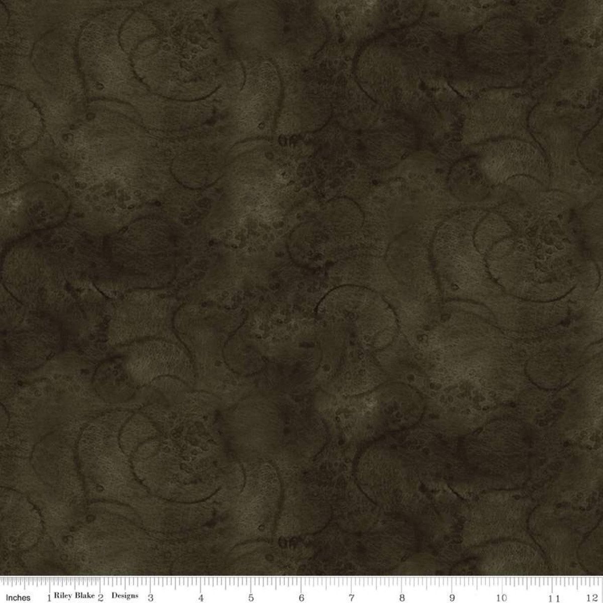 Riley Blake Designs Painter&#39;s Watercolor Swirl C680-Charcoal