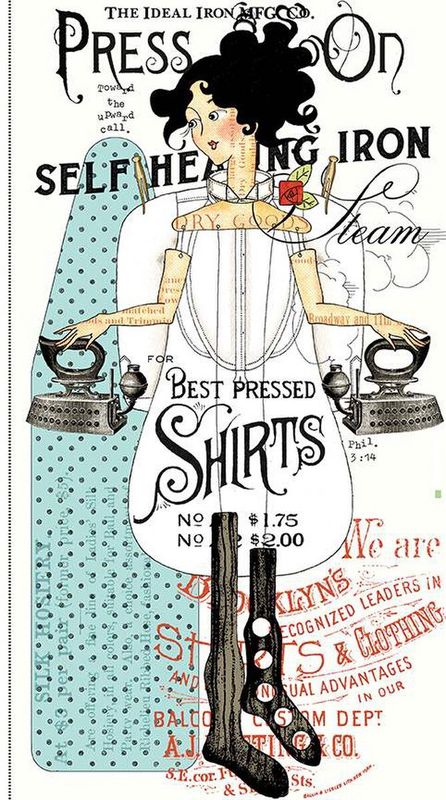Riley Blake Designs Press On PD15250 Panel
