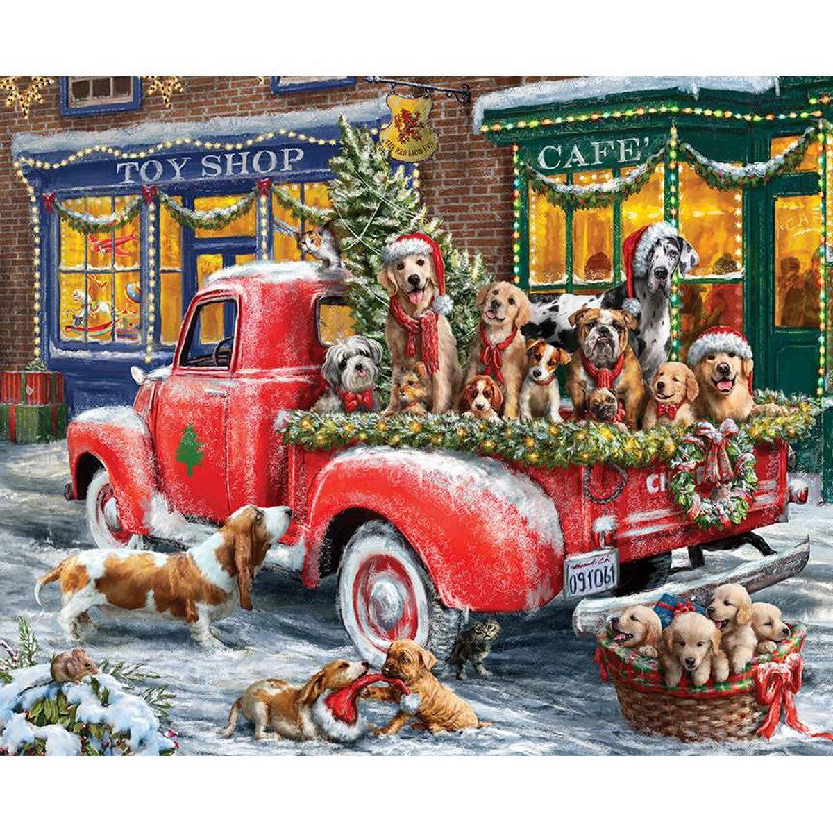 Riley Blake Designs Christmas Wishes PD15042 Panel