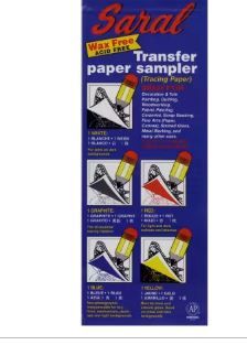Dritz Saral Transfer Paper 5 Sheets SRL10