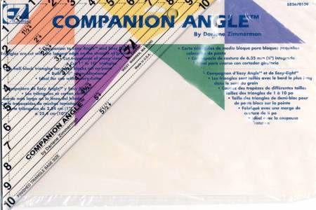 EZ Quilting Companion Angle Triangle Ruler 882670139