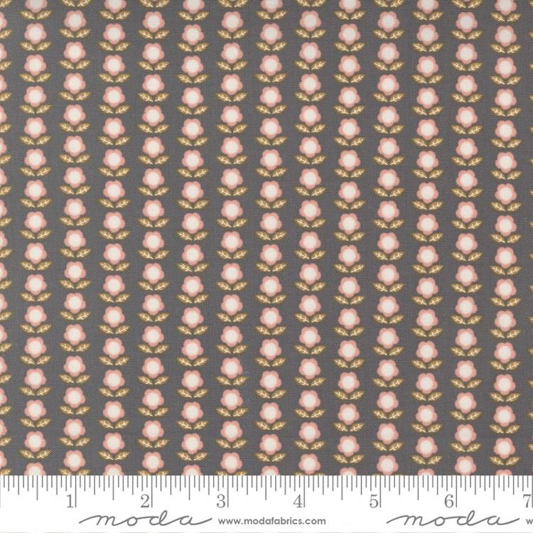 Moda Fabrics Birdsong Little Flowers 48357 16 Pebble