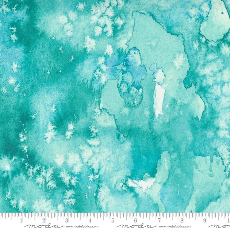 Moda Fabrics Flow 8433 31 Aqua Frost