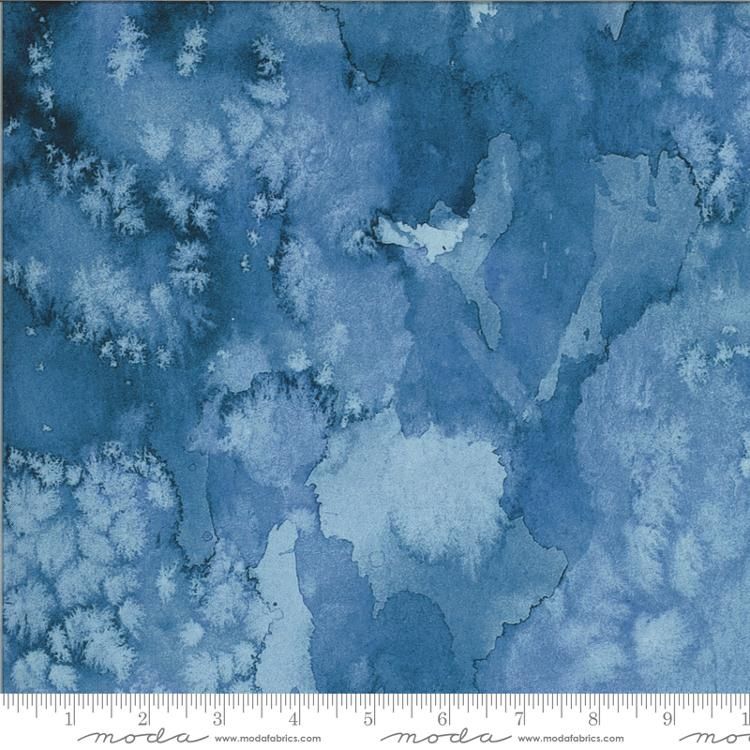 Moda Fabrics Flow 8433 26 Indigo