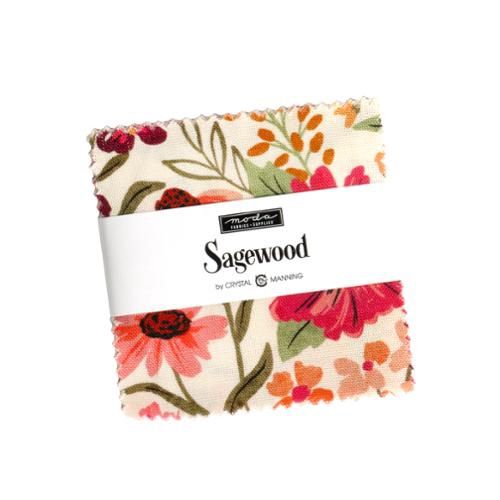 Moda Fabrics Sagewood Mini Charm Pack 11950MC