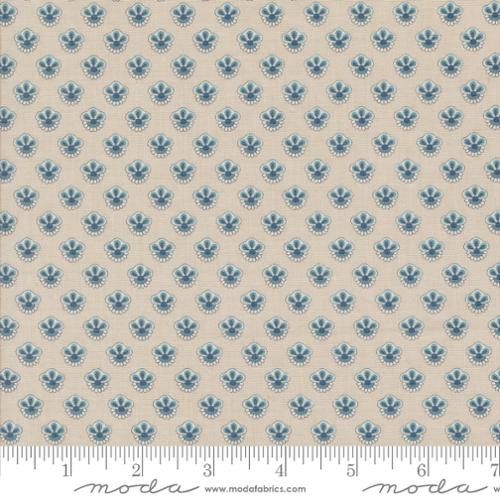 Moda Fabrics Sacre Bleu 13977 13 Smoke French Blue