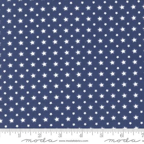 Moda Fabrics Star Spangled 24174 13 Twilight