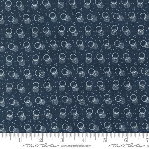 Moda Fabrics Snowman Gatherings IV 49253 14 Night Sky