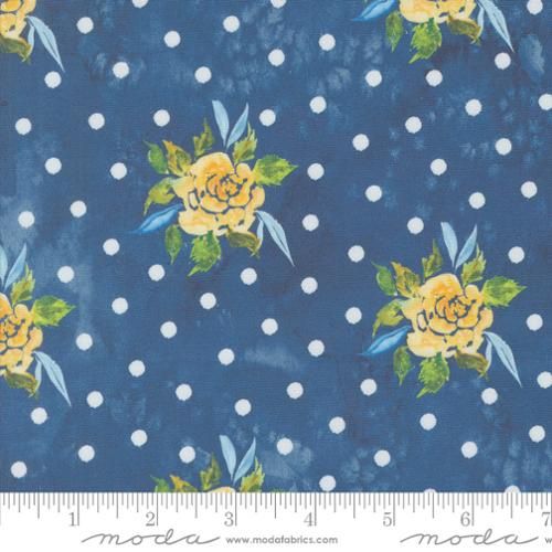 Moda Fabrics Sunshine And Blue Skies 39821 13 Lake