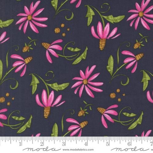 Moda Fabrics Superbloom 48783 16 Indigo