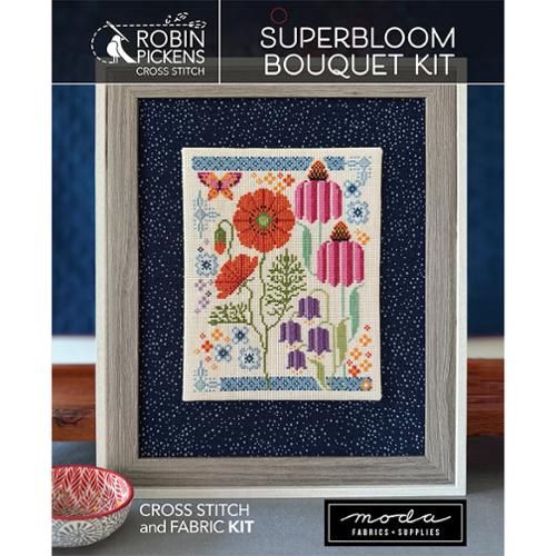 Superbloom Bouquet Cross Stitch Kit KITCS102