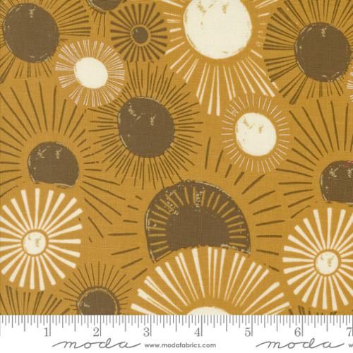 Moda Fabrics Things Above 45611 18 Harvest Gold