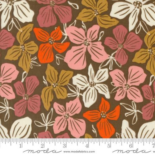 Moda Fabrics Things Above 45610 13 Cocoa