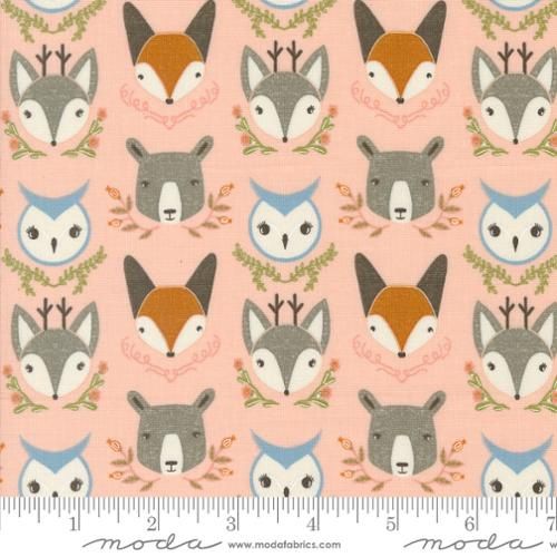 Moda Fabrics Woodland Wonder 48392 18 Blush