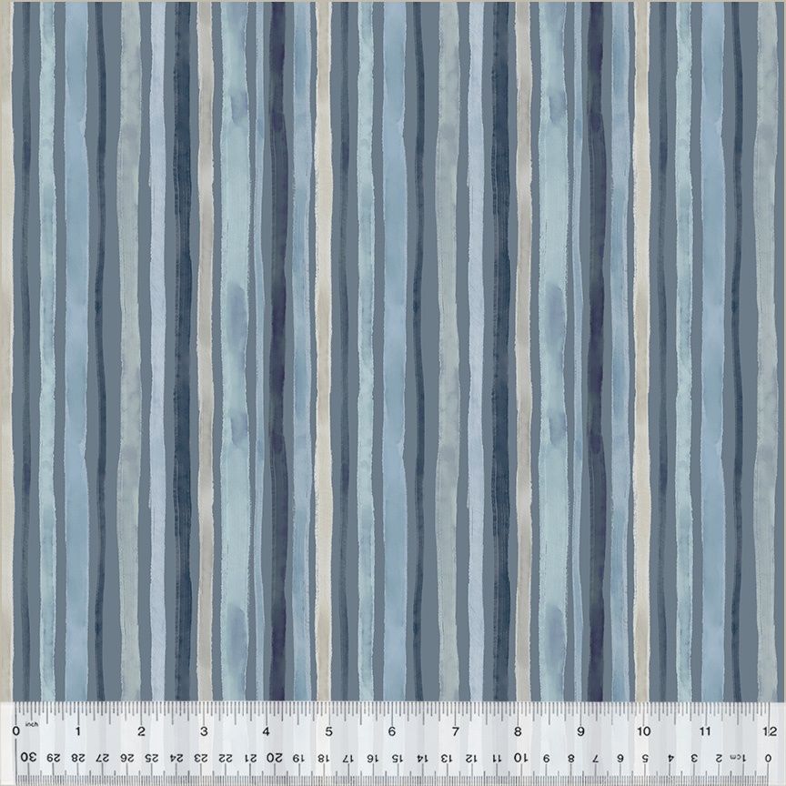 Windham Fabrics Flower Shop 54176-4 Dusty Blue