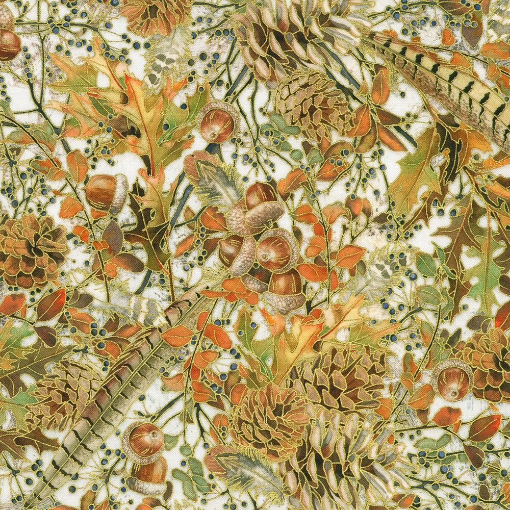 Robert Kaufman Fabrics Warm Welcome AWHDM-22964-479 Acorn