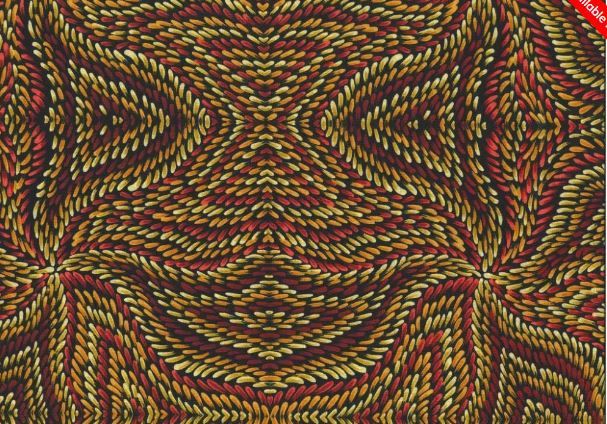 M&amp;S Textiles Australia Honey Flowers HOFGO Gold