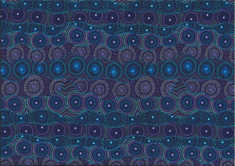 M&amp;S Textiles Australia Alpara Seed ALBL Blue
