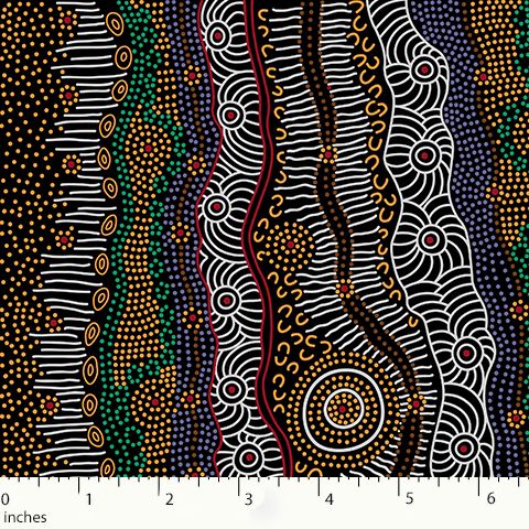 M&amp;S Textiles Australia Gathering by the Creek GBCBR Brown